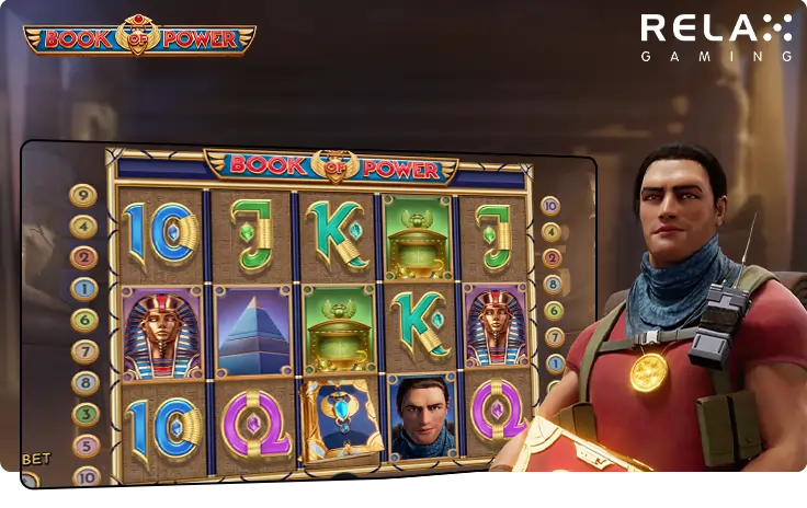 Book of Power app op mobiele telefoon