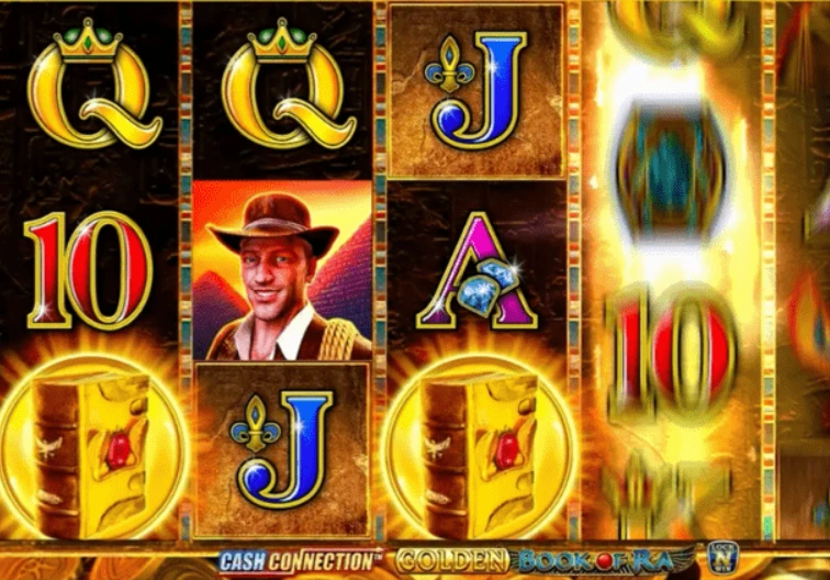 Win in het online spel Book of Ra